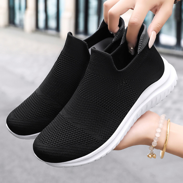 Zapatos de malla cómodos y poco profundos