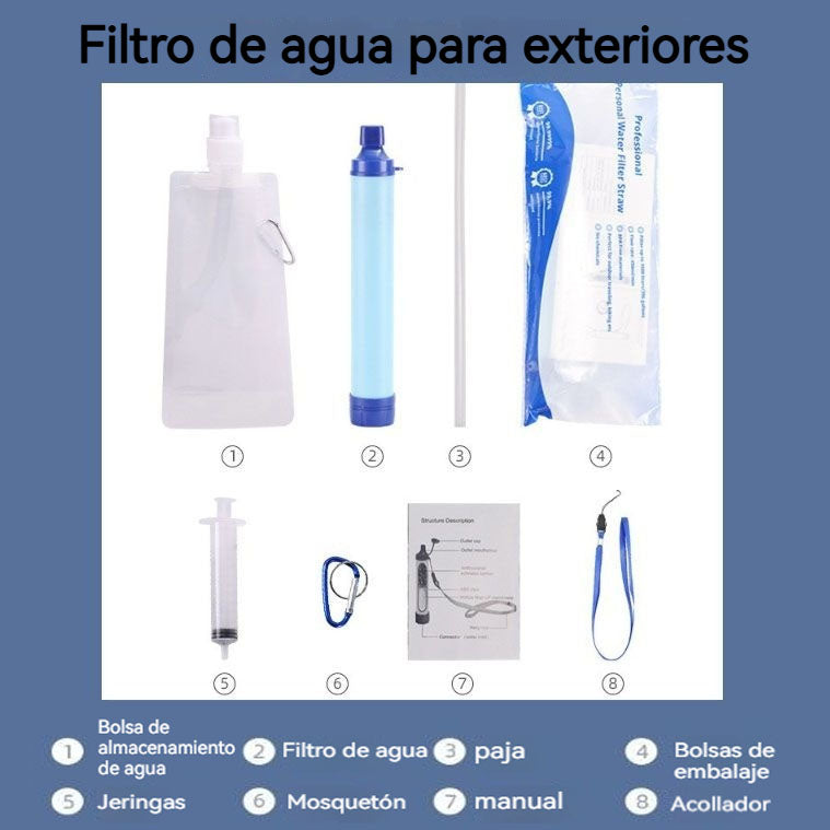 Filtro de agua para exteriores