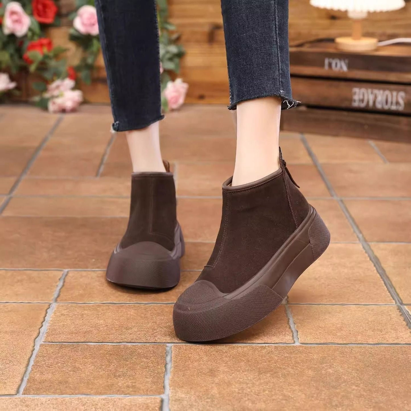 Botines impermeables