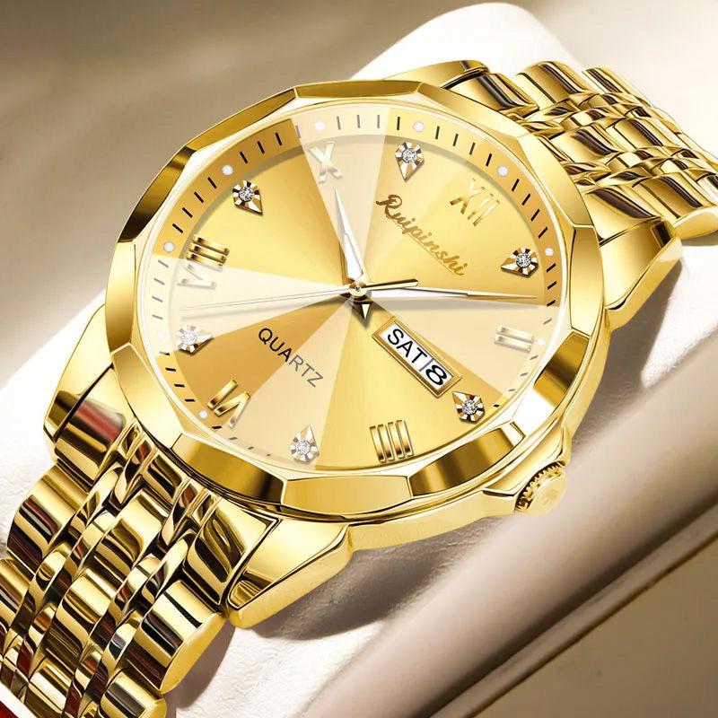 Reloj Olevs PREMIUM Diamante 3D Cuarzo Suizo