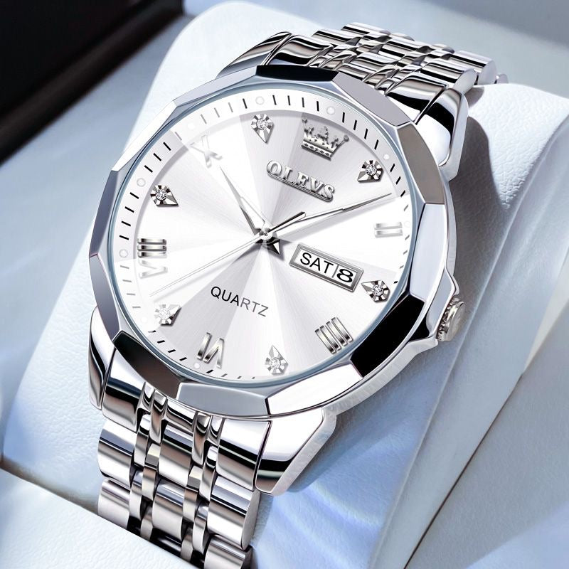 Reloj Olevs PREMIUM Diamante 3D Cuarzo Suizo