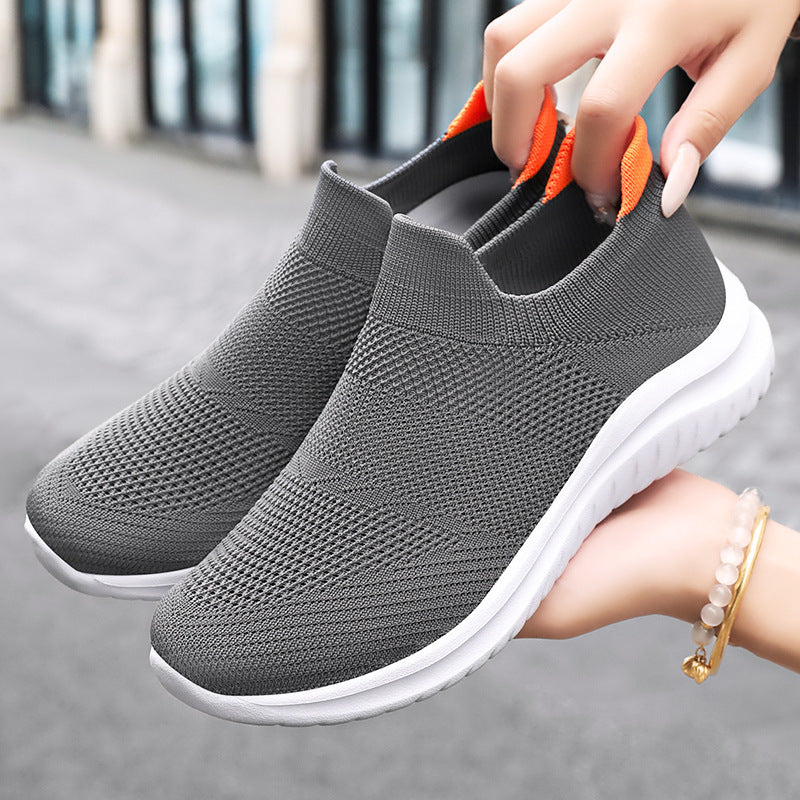 Zapatos de malla cómodos y poco profundos