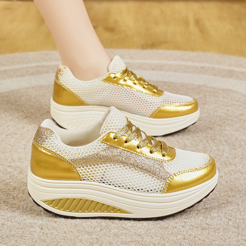 Zapatillas de running ligeras que aumentan la altura