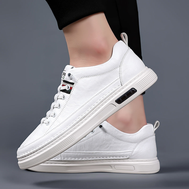 Zapatos de suela blanda de cuero para hombre