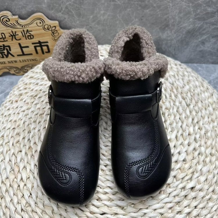 Botines de felpa antideslizante