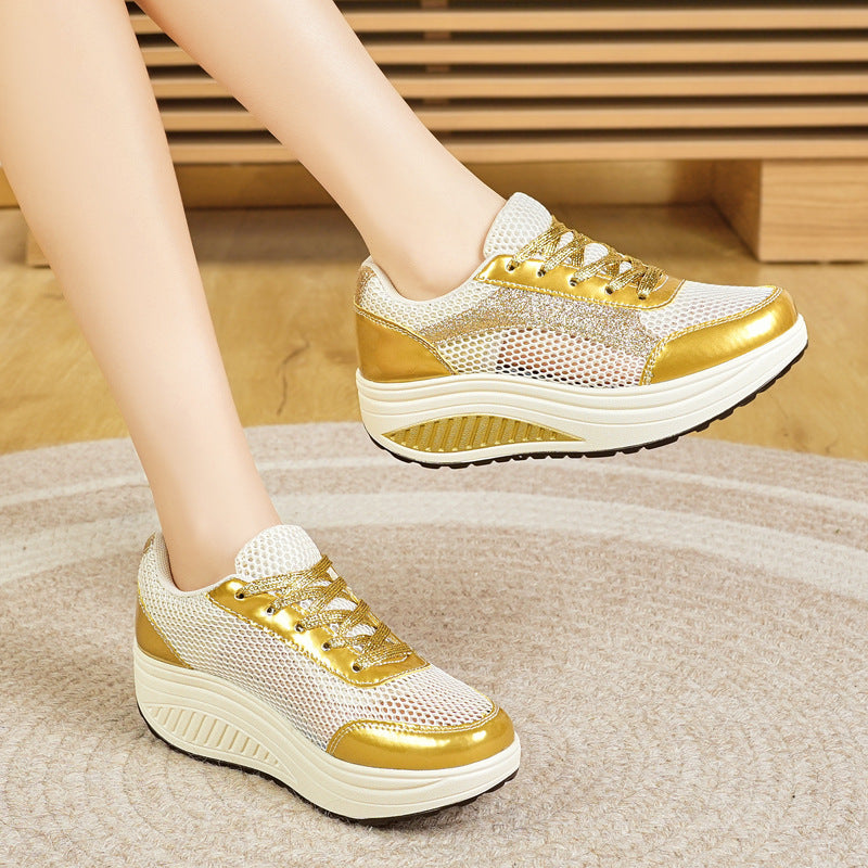 Zapatillas de running ligeras que aumentan la altura