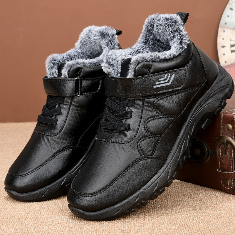 Zapatos cálidos para caminar en invierno