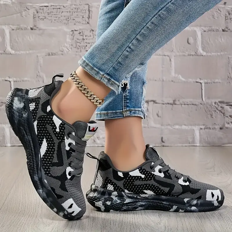 Zapatillas de tenis de camuflaje para hombre