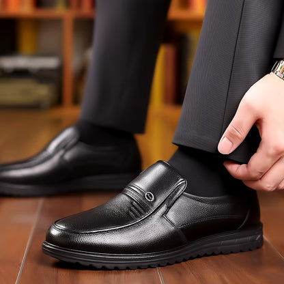 Zapatos de vestir premium, diseño clásico sin cordones