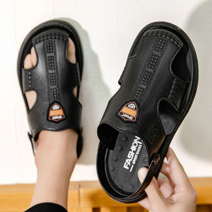 Sandalias para hombre transpirables, antideslizantes y con suela blanda.