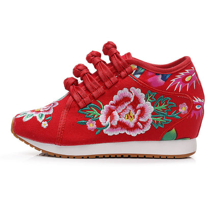Zapatillas de lona bordada