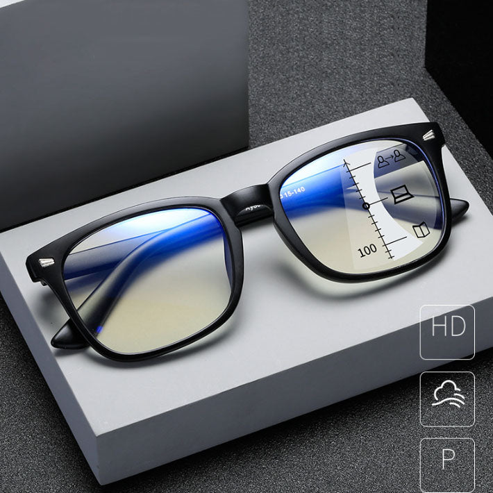 Gafas progresivas multifocales fotocromáticas ultraligeras TR90