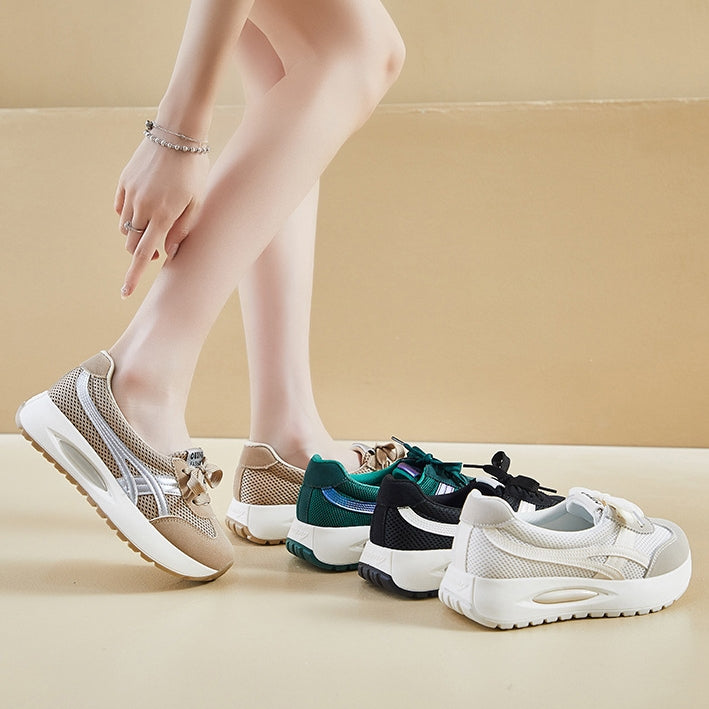 Zapatos deportivos casuales de suela gruesa (ou)