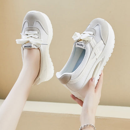 Zapatos deportivos casuales de suela gruesa (ou)