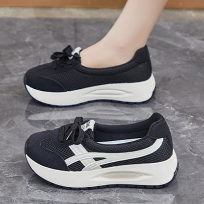 Zapatos deportivos casuales de suela gruesa (ou)