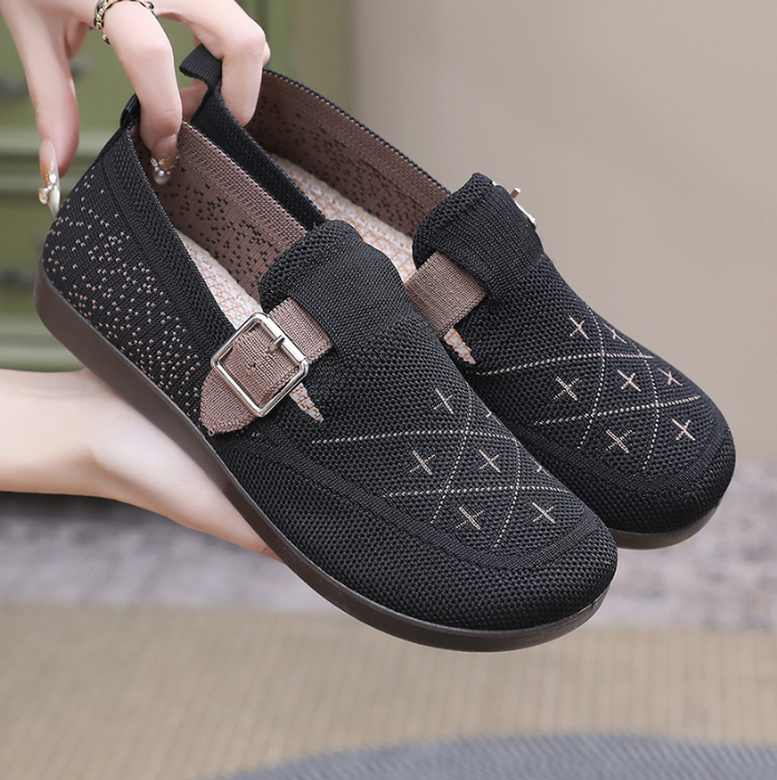 Zapatillas de Tejido Suave y Transpirable