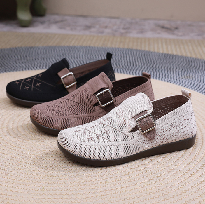 Zapatillas de Tejido Suave y Transpirable