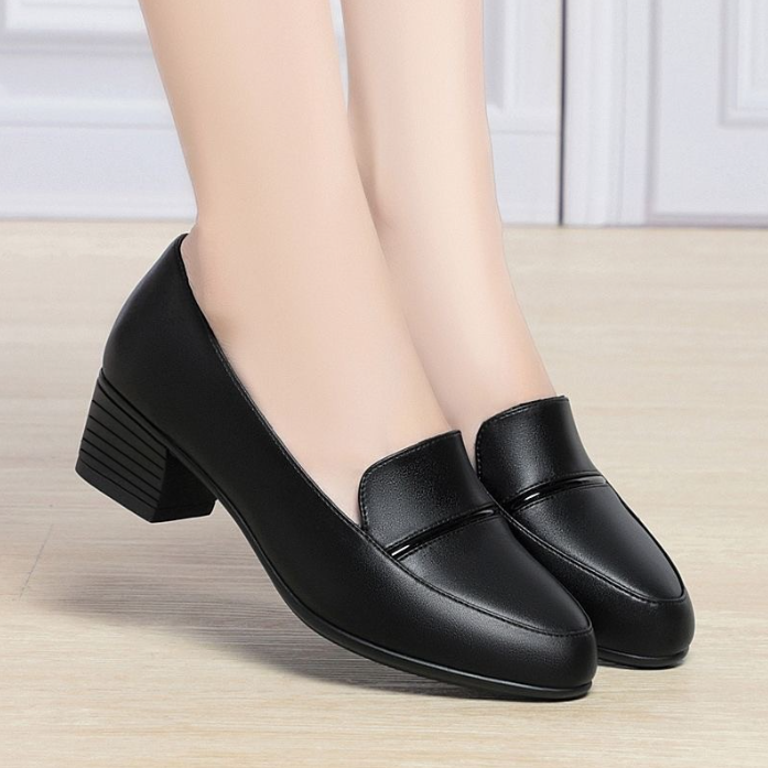 Zapatos de Tacón Bajo Cómodos para Mujer