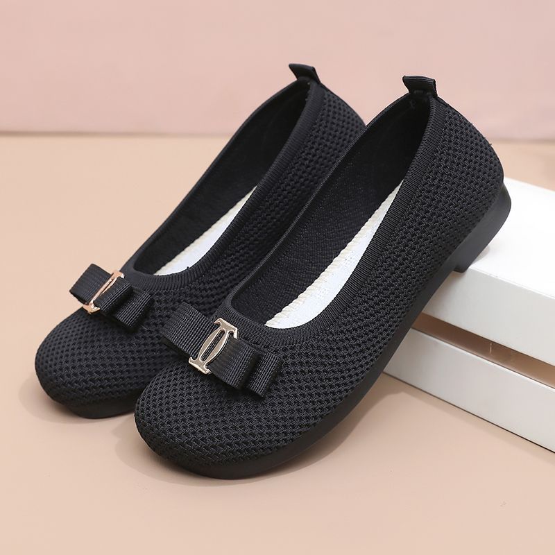 Nuevos zapatos casuales ligeros con lazo