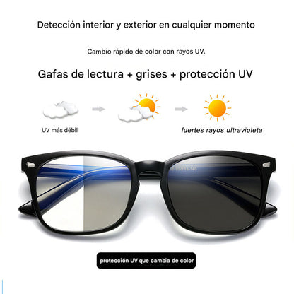 Gafas progresivas multifocales fotocromáticas ultraligeras TR90