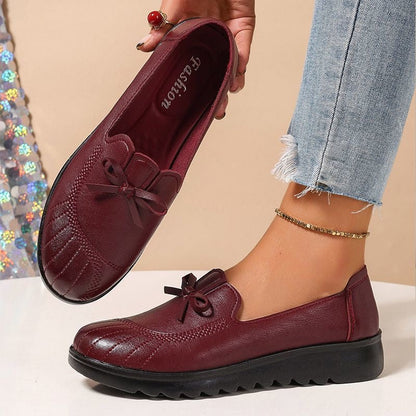Zapatos de piel suave y antideslizante