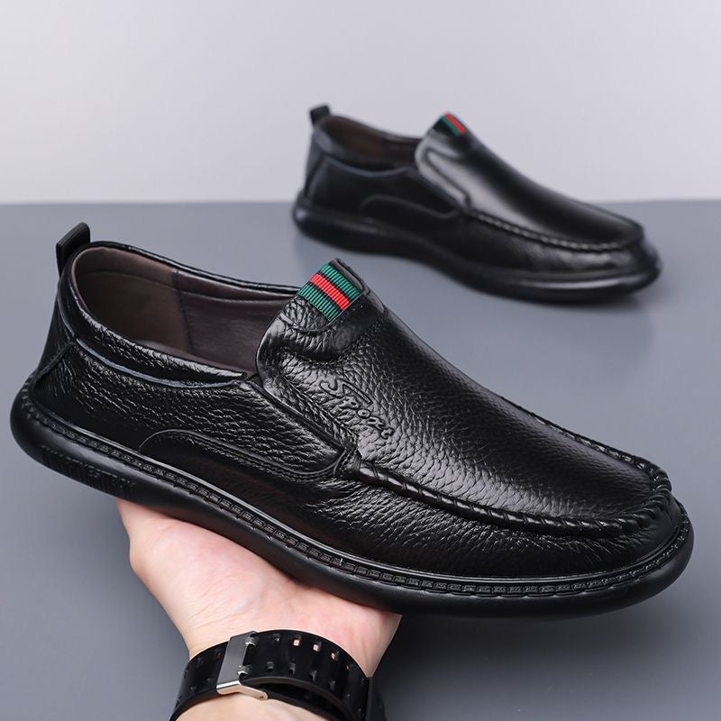 Zapatos de piel de vacuno transpirables para hombre