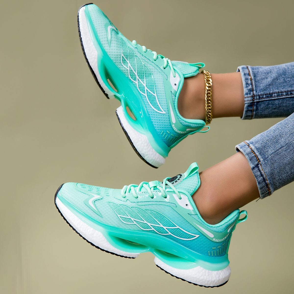 Zapatillas de malla transpirable