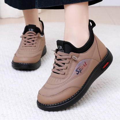 Zapatos de algodón con forro polar para mujer