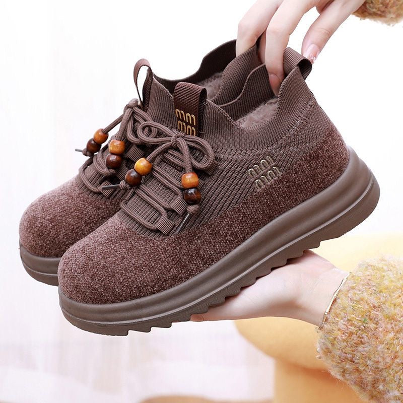 Zapatos de algodón cálidos y antideslizantes