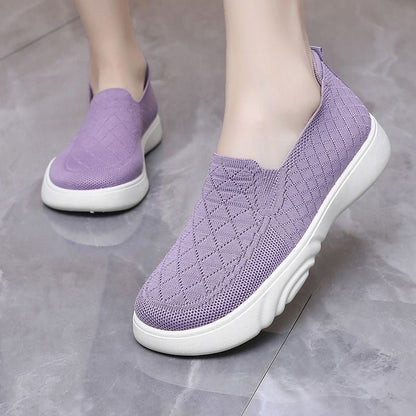 Zapatillas de tenis planas de corte bajo
