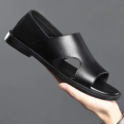 Sandalias de cuero ligeras para hombre