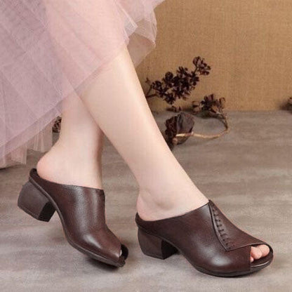 Zapatillas de cuña con plataforma
