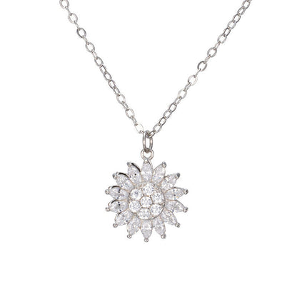 Collar de girasol giratorio