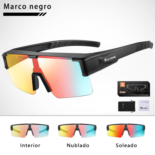 GAFAS DE MIOPÍA CON MONTURA GRANDE