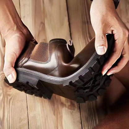 Botas de cuero para hombre