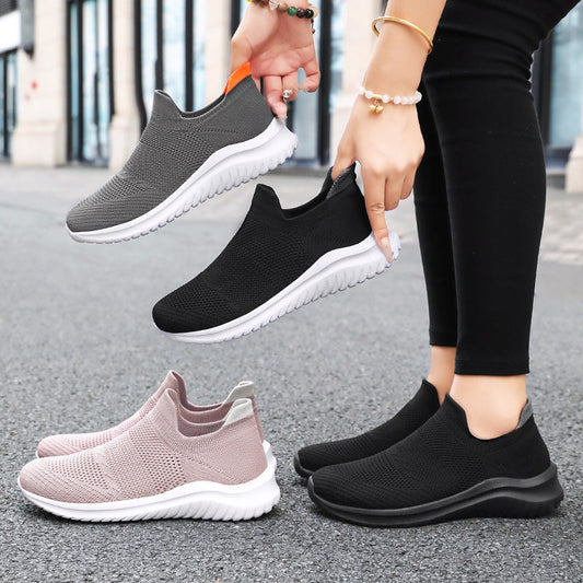 Zapatos de malla cómodos y poco profundos