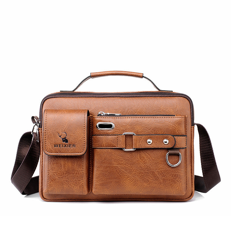 Bolso Ejecutivo para Hombre de Cuero – Amplio y Multifuncional