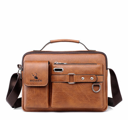 Bolso Ejecutivo para Hombre de Cuero – Amplio y Multifuncional