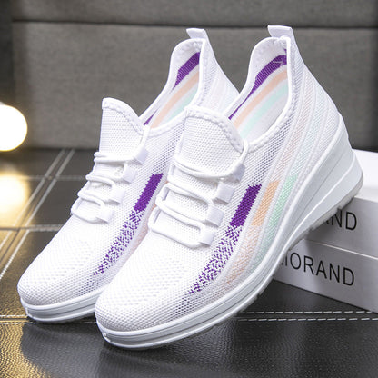 Zapatillas de tenis de rayas de moda