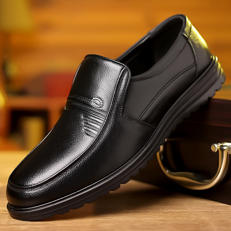 Zapatos de vestir premium, diseño clásico sin cordones