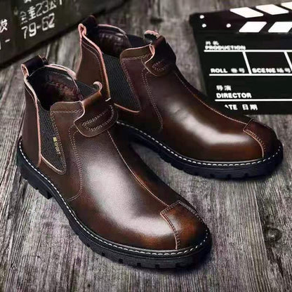 Botas de cuero para hombre
