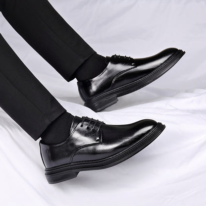 Zapatos de cuero de alta gama para negocios para hombre