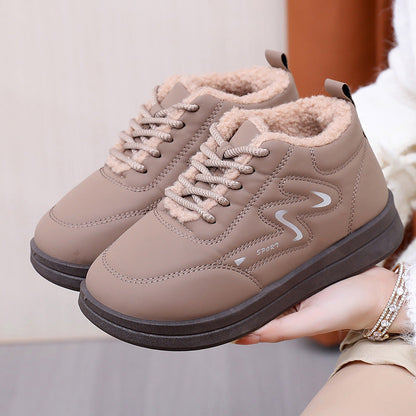 Mocasines de invierno con suela gruesa y antideslizantes