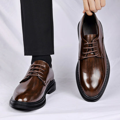 Zapatos de cuero de alta gama para negocios para hombre