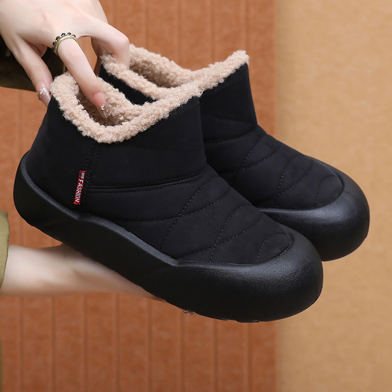 Botas de nieve con plataforma de invierno