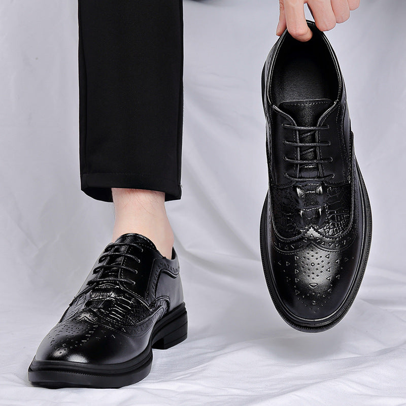 Zapatos de vestir de piel de cocodrilo