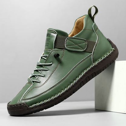 [100% piel de vacuno] Zapatos de hombre de suela blanda
