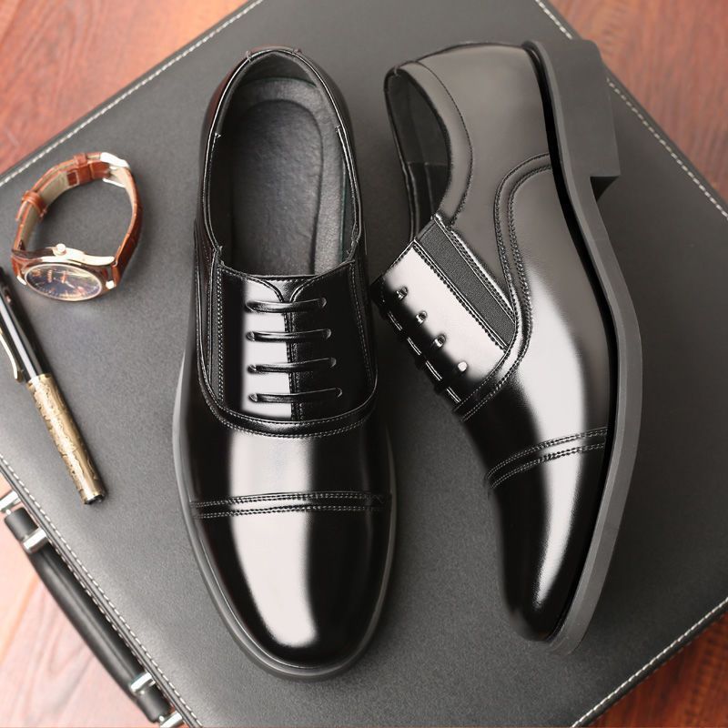 zapatos de cuero genuino