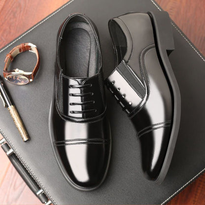 zapatos de cuero genuino