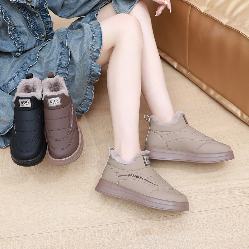 Botas cálidas de polar resistentes al frío